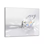shumee Steklena zaščitna plošča za štedilnik 60x52 Diamond