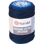 Yarn Art Macrame Cotton Spectrum 225 m 1316 Navy Blue Vrvica