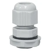 Kabelska uvodnica 10-14 mm M20 IP68 siva plastika 34.520