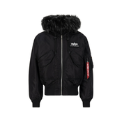 ALPHA INDUSTRIES Prehodna jakna črna