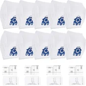 shumee 10x VREČKA ZA SESALNIK MIELE CLASSIC C1 C2 C3 S227 S240 S270 S400 S2 S5 + FILTRI
