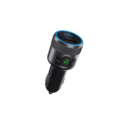 BLOW FM oddajnik 74-167, 3V1, Bluetooth, polnilec + prostoročno telefoniranje, črn