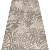 Rugsx Preproga v videzu sisala FLOORLUX 20504 Listi 60x110 cm Bež