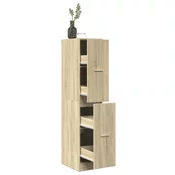 vidaXL Lekarniška omara sonoma hrast 30x41x144,5 cm inženirski les