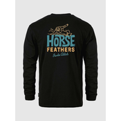 Horsefeathers Joyride Majica dugih rukava crna Gr. L