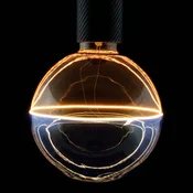 SEGULA LED globus Illusion, E27 G145 modra/jantarna 6W 1.900K dim - modra, jantarna, zlata - Steklo