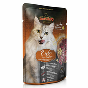 Vrečka hrane Leonardo raca in sir, 85 g