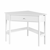 SoBuy SoBuy domača pisarniška računalniška miza bele barve v skandinavskem slogu, (20815258)