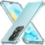 shumee Ovitek za Xiaomi Redmi Note 13 PRO Plus 5G, prozoren, z zaščito pred udarci