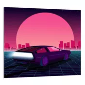 shumee STEKLENA PLOŠČA ZA KUHINJO 65x60 Auto