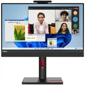 60.5cm/23.8“ (1920x1080) Lenovo ThinkCentre Tiny-in-One 24 Gen 5 16:9 FHD IPS Touch 60Hz 4ms HDMI DP Speaker Black