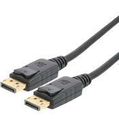 PremiumCord DisplayPort 2.0 priključni kabel M/M, pozlačeni konektorji, 1 m