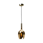 Luster na sajli LUGANO 1xE14/40W/230V zlatna