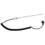 Grelni element, spiralni kabel/črna barva, 400 W - Črna mat barva - 430 mm - Aqualine - LTK - 24 - IP64 - 14