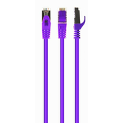 GEMBIRD PP6-0.5M/V Gembird Mrezni kabl, CAT6 FTP Patch cord 0.5m purple