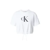 Calvin Klein Jeans Majica  svetlo siva / črna / bela