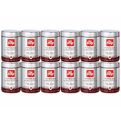 Mleta kava Illy Intenso 250g 12 kos