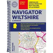 Philips Navigator Street Atlas Wiltshire and Swindon