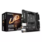 GIGABYTE A520I AC/AM4/MITX