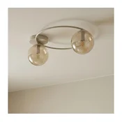 Plafonska lampa SOPRA 2xE14/10W/230V bež/zadimljena bež