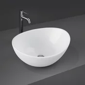 NADPULTNI UMIVALNIK OVALNI REEMA 39,5x32,5cm BEL, RAK CERAMICS | Topdom