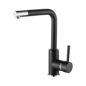 Concept BDG4327BC - Pipa za pomivalnik 27,3 cm granit/črna