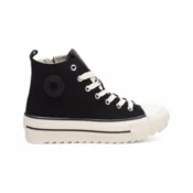 Refresh za ženske. 17220001-NEGRO Superge 172200 black (38), Črna, 3 do 5 cm, Zip, Priložnostno