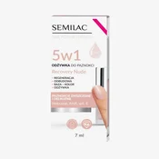 Semilac Nail Power Therapy balzam za nohte, 5 v 1, Recovery Nude 7 ml