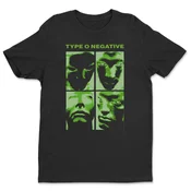 Type O Negative Faces Black XL Majica