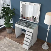 Hanah Home Sto za šminkanje 90x79,8x44,5cm Beli