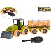 Igracka Traktor s Prikolicom i 2 ovce 28 cm