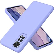 Infostyle zaščitni ovitek + zaščitno steklo Yipsur za Xiaomi Redmi Note 11/11s 4G – vijolična