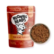 MEOWING HEADS top-cat turkey 100 g
