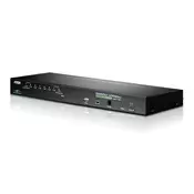 ATEN 1-Local/Remote Share Access 8-Port PS/2-USB VGA KVM over IP Switch (CS1708I-AT-G)