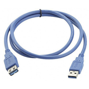 USB 3.0 produžni kabel [1x USB 3.0 utikac A - 1x USB 3.0 utikac A] 2 m plavi