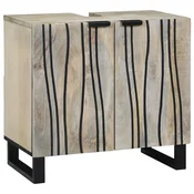 Kupaonski ormaric za sudoper s policom Bijelo 62 x 33 x 58 cm