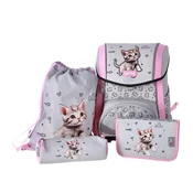 ABC123 - Prvošolski set ABC123 Ergo Premium Muca (4-delni)