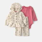 Carters komplet 3/1 (jakna,bodi,d.deo), devojcice