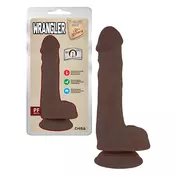 Realistican Dildo Wrangler Brown