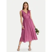 Swing Cocktail obleka 5AJ07600 Roza Regular Fit