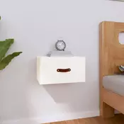 Vidaxl vidaXL Stenska nočna omarica 40x29,5x22 cm bela
