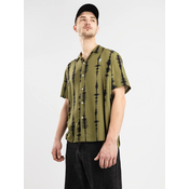 HUF Seismogram Resort Shirt olive Gr. XL