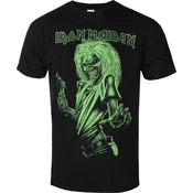 Iron Maiden One Colour Eddie Black L Majica