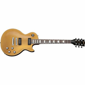 GIBSON ELEKTRIÄONA kitara LP TRIBUTE 50 NECK GOLD TOP DARK BACK VINTAGE GLO