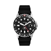 Ročna ura Fossil Blue GMT FS6036 Črna