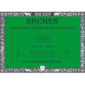 Arches Watercolour Cold Pressed Skicirka 26 x 36 cm 300 g