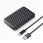 Orico 2520C3-V1 zunanji box za HDD/SSD 2.5'' USB-C, črna