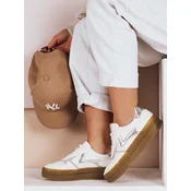 Sportowe sneakersy damskie SPARKSOLO srebrne Dstreet
