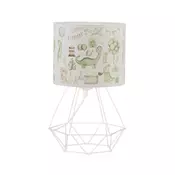 Decija stona lampa KIDS ROOM 1xE27/60W/230V, precnik 18 cm, s motivom dinosaurusa