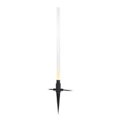 Markslöjd 107719 - LED spoljašnja lampa GARDEN24 LED/3W/24V 66 cm IP44 crna/prozirna